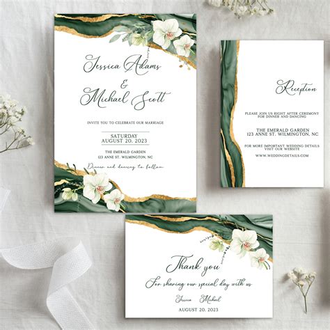 emerald green wedding invitation background|green wedding invitation templates.